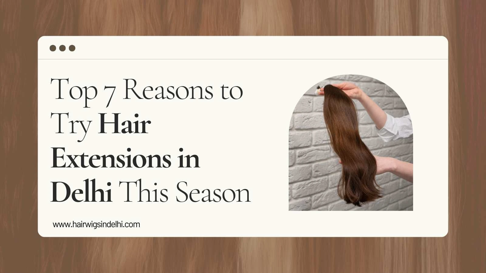 hair extension in Delhi