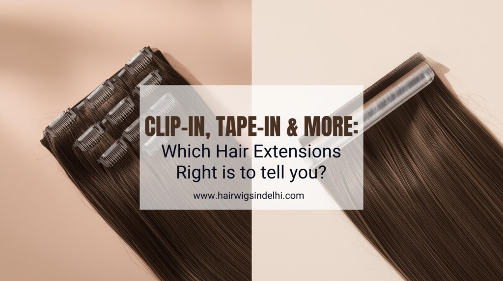 Clip-In, Tape-In & More: Which Hair Extension Is Right for You?