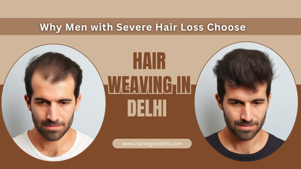 Why Men with Severe Hair Loss Choose Hair Weaving in Delhi