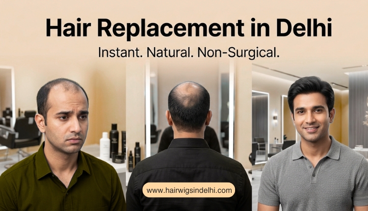 Why Hair Replacement in Delhi Is the Best Non Surgical Solution for Hair Loss