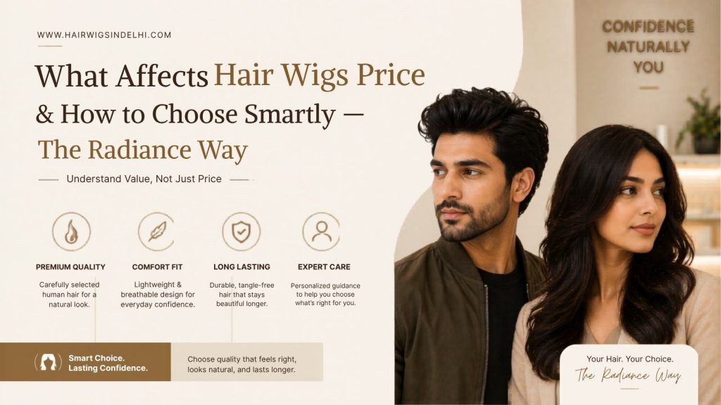 What Affects Hair Wigs Price and How to Choose Smartly — The Radiance Way