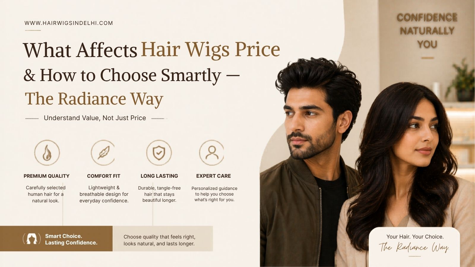 What Affects Hair Wigs Price and How to Choose Smartly — The Radiance Way