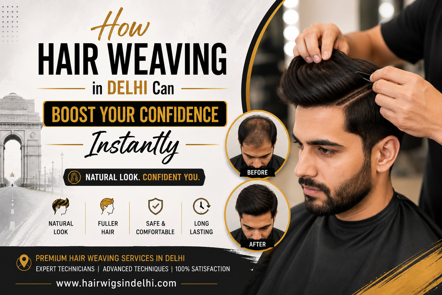 Hair Weaving in Delhi